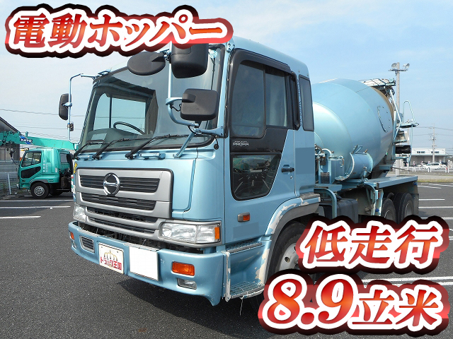 日野プロフィアミキサー車（コンクリートミキサー）大型（10t）KL-FS2PKGA [写真01]