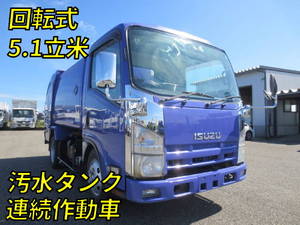 いすゞエルフパッカー車（塵芥車）2013年(平成25年)TKG-NMR85N