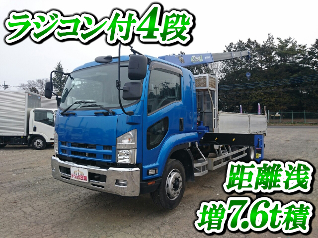 いすゞフォワードクレーン4段増トン（6t・8t）LKG-FTR90S2 [写真01]