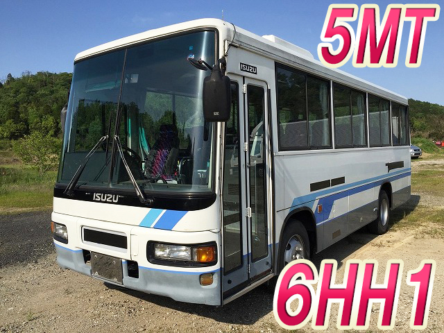 いすゞジャーニーバス大型（10t）KC-LR233F [写真01]