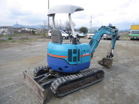 クボタミニユンボ（ミニバックホー）[写真02]