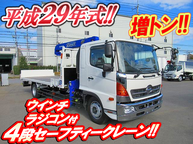 日野レンジャーセーフティクレーン4段増トン（6t・8t）QKG-FE7JMAA [写真01]