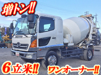 日野レンジャーミキサー車（コンクリートミキサー）増トン（6t・8t）