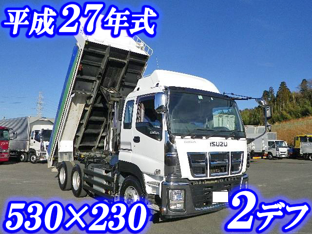 中古ダンプ いすゞ 栃木・群馬・宮城 ギガ（QKG-CXZ77AT）（19,990kg