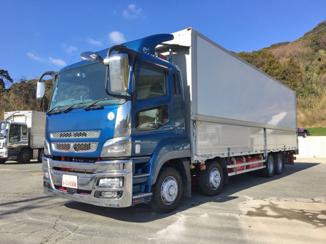 三菱ふそうスーパーグレートパネルウイング大型（10t）LKG-FS54VZ [写真01]