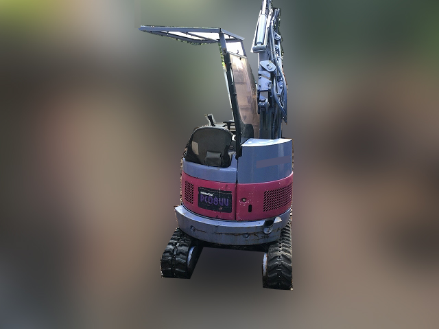 コマツミニユンボ（ミニバックホー）[写真02]