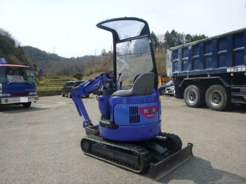 コマツミニユンボ（ミニバックホー）[写真02]