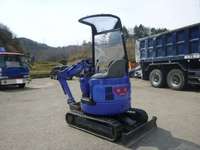 コマツミニユンボ（ミニバックホー）[写真02]