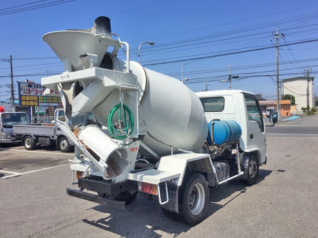 いすゞエルフミキサー車（コンクリートミキサー）小型（2t・3t）[写真02]