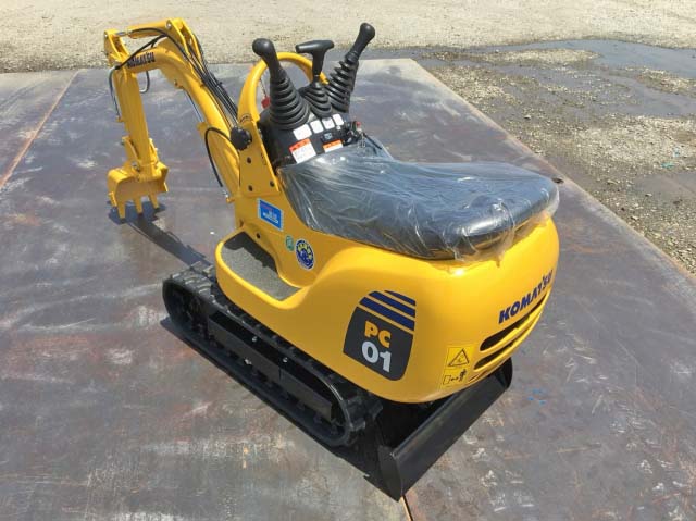 中古ミニユンボ（ミニバックホー） コマツ 東京・埼玉・栃木 （PC01-1A