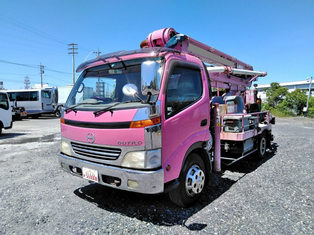 日野デュトロコンクリートポンプ車小型（2t・3t）KK-XZU411M [写真01]