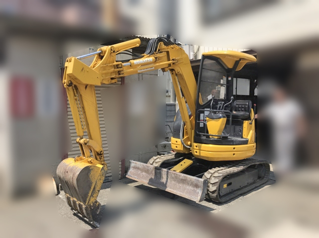 コマツミニユンボ（ミニバックホー）PC28UU-2E [写真01]