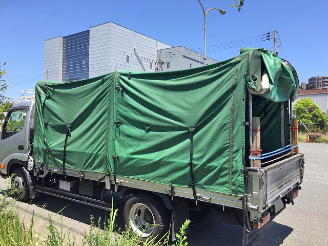 中古幌車 トヨタ 兵庫・大阪・奈良 トヨエース（BKG-XZU414）（5,035kg