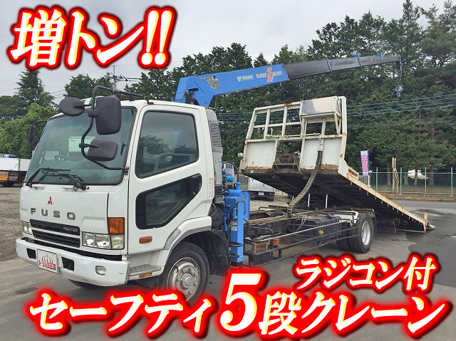三菱ふそうファイターセーフティクレーン5段増トン（6t・8t）KL-FK71HMZ [写真01]