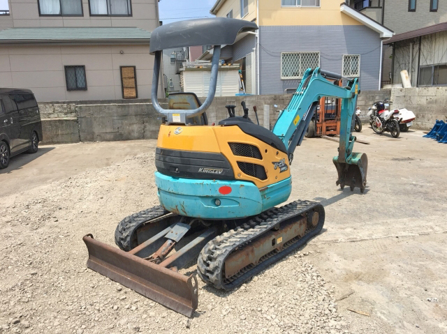 クボタミニユンボ（ミニバックホー）[写真02]