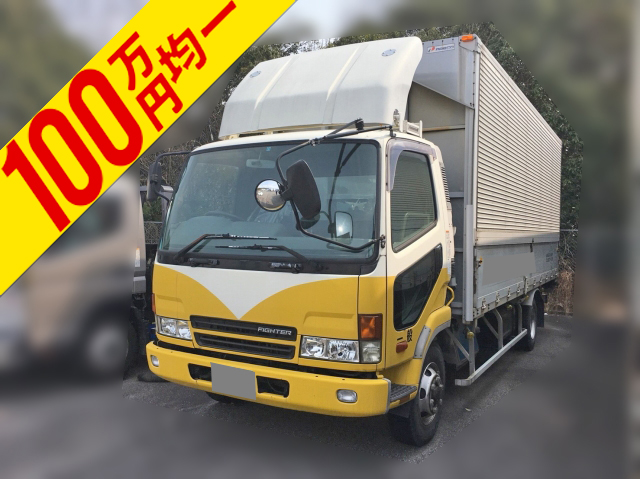 三菱ふそうファイターアルミウイング中型（4t）KK-FK71HH [写真01]