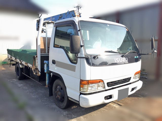 いすゞエルフクレーン3段小型（2t・3t）[写真02]