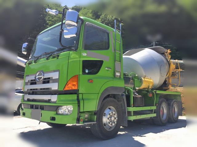 日野プロフィアミキサー車（コンクリートミキサー）大型（10t）BDG-FS1EKXA [写真01]