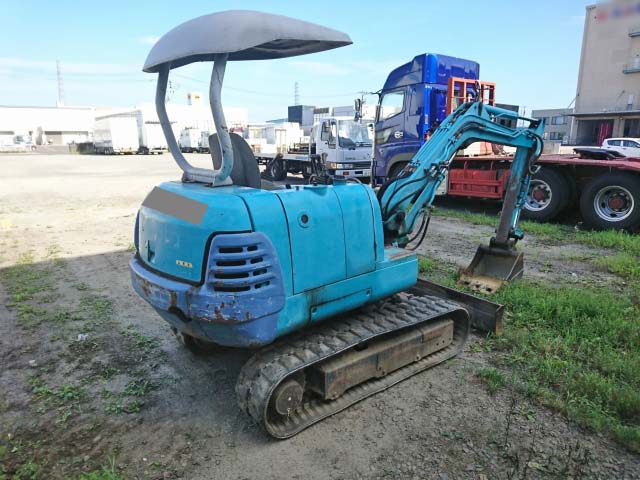 中古ミニユンボ（ミニバックホー） クボタ 栃木・北海道・青森 （K-025
