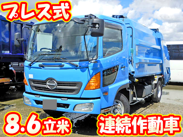 日野レンジャーパッカー車（塵芥車）中型（4t）KK-FC1JEEA [写真01]