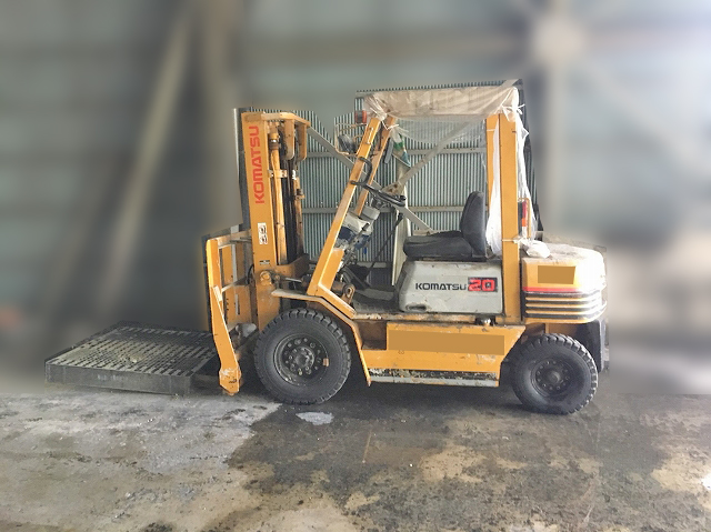 コマツフォークリフト[写真02]