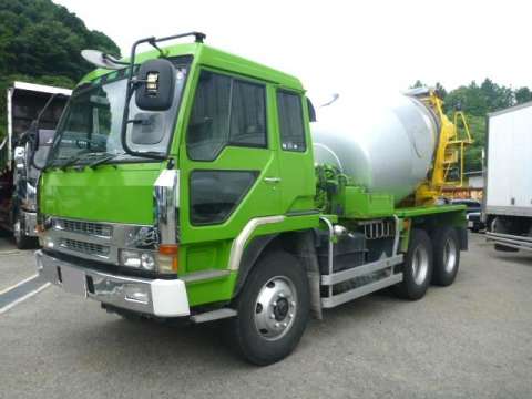 三菱ふそうグレートミキサー車（コンクリートミキサー）大型（10t）[写真01]