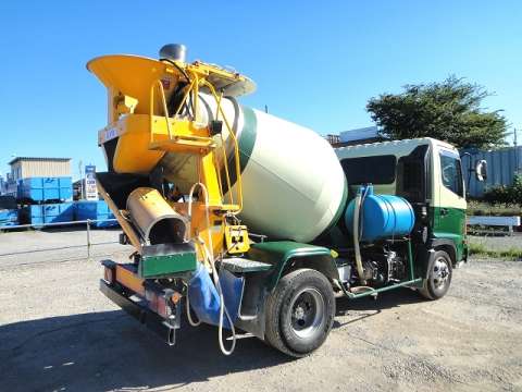 日野レンジャーミキサー車（コンクリートミキサー）中型（4t）[写真02]