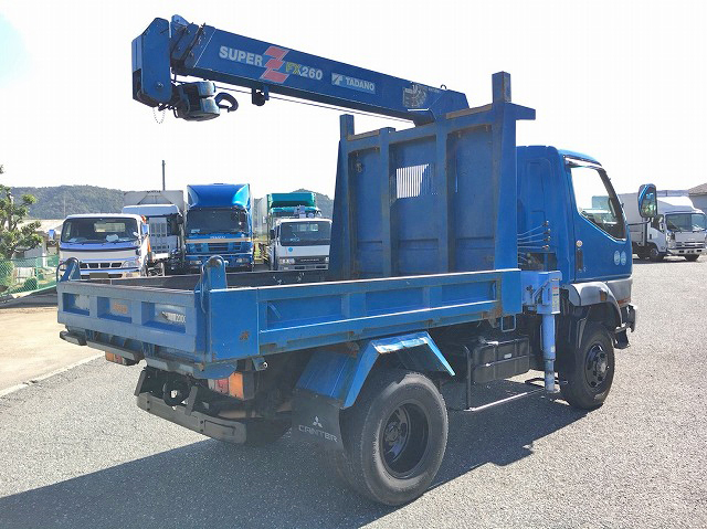 三菱ふそうキャンターダンプ・クレーン付小型（2t・3t）[写真02]