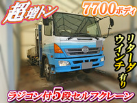 日野レンジャーセルフクレーン5段増トン（6t・8t）[写真01]