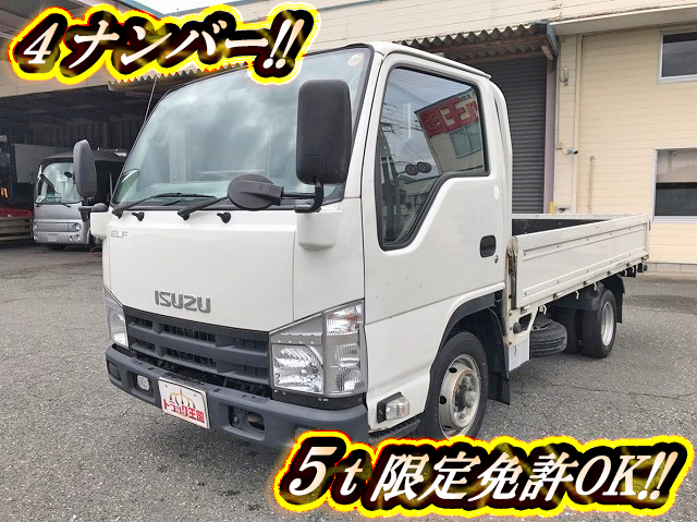 いすゞエルフ平ボディ小型（2t・3t）TKG-NHR85A [写真01]