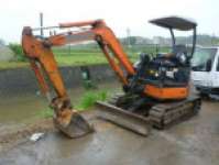 日立ミニユンボ（ミニバックホー）[写真01]