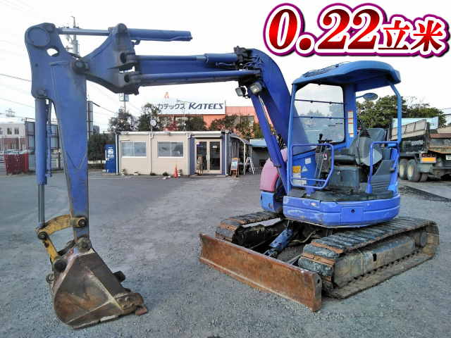 コマツミニユンボ（ミニバックホー）PC58UU-3E0 [写真01]