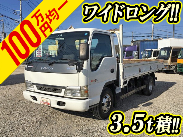 いすゞエルフ平ボディ小型（2t・3t）KR-NPR81LR [写真01]