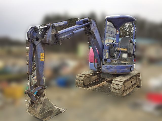 コマツユンボ（バックホー）[写真02]