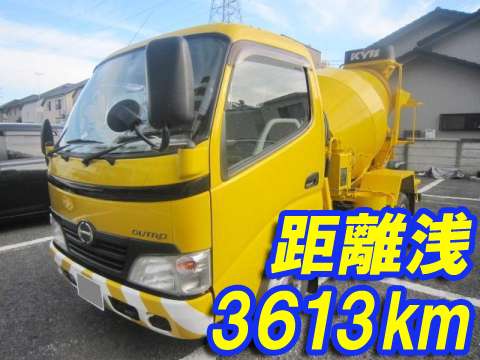 日野デュトロミキサー車（コンクリートミキサー）小型（2t・3t）BDG-XZU304E [写真01]
