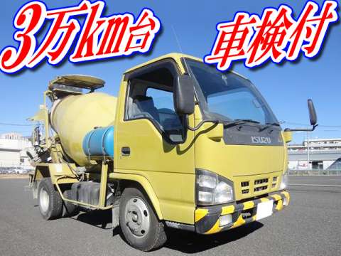 いすゞエルフミキサー車（コンクリートミキサー）小型（2t・3t）PB-NKR81N [写真01]