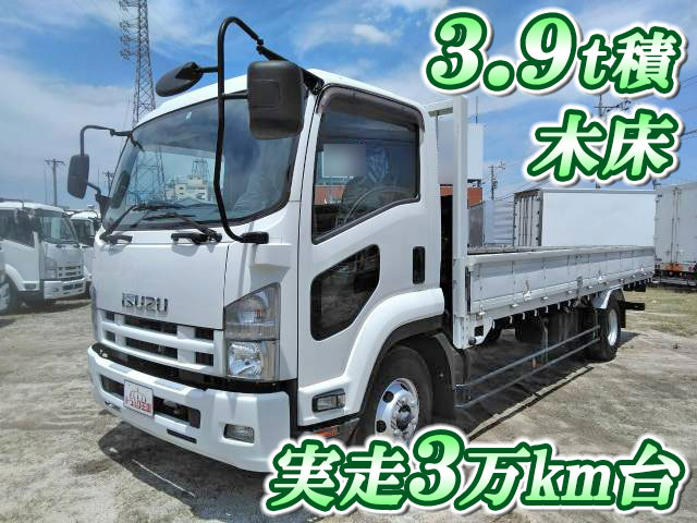 いすゞフォワード平ボディ中型（4t）TKG-FRR90S1 [写真01]