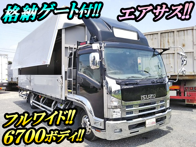 いすゞフォワードアルミウイング中型（4t）TKG-FRR90T2 [写真01]