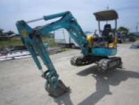 クボタミニユンボ（ミニバックホー）[写真01]