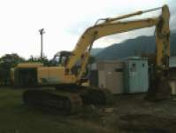 住友ユンボ（バックホー）[写真01]