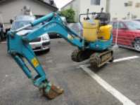 クボタミニユンボ（ミニバックホー）[写真01]