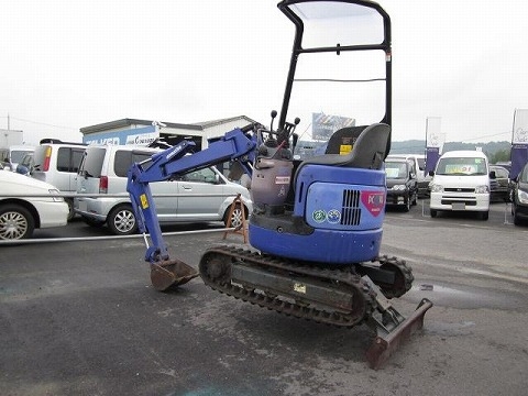 コマツミニユンボ（ミニバックホー）[写真02]