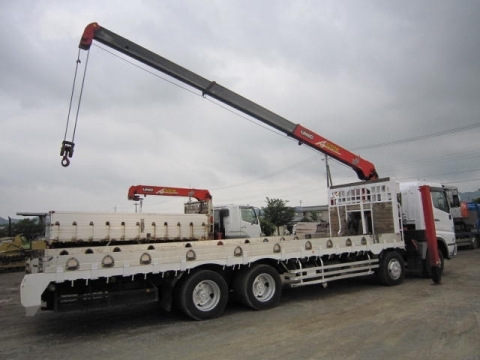 三菱ふそうスーパーグレートセルフクレーン3段大型（10t）[写真02]