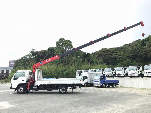 中古ユニック6段 いすゞ 鳥取・佐賀・長崎 エルフ（PA-NPR81R）（6,625