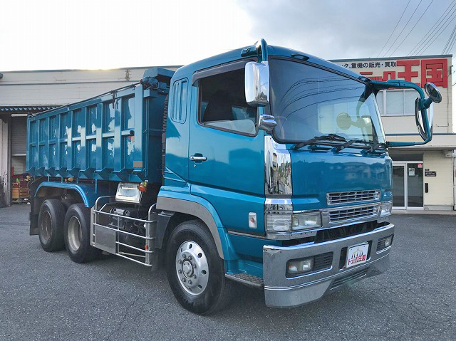 三菱ふそうスーパーグレート深ダンプ（土砂禁ダンプ）大型（10t）[写真03]