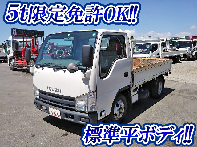 いすゞエルフ平ボディ小型（2t・3t）TKG-NJR85A [写真01]