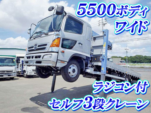 日野レンジャーセルフクレーン3段中型（4t）ADG-FD7JLWA [写真01]