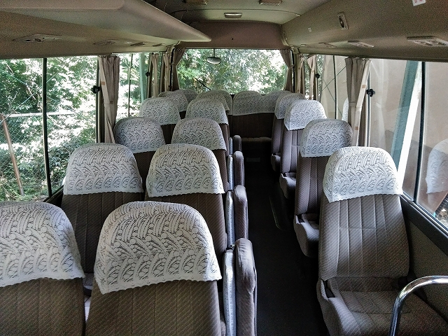 トヨタコースターマイクロバス[写真11]