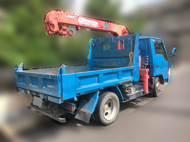 三菱ふそうキャンターダンプ・クレーン付小型（2t・3t）[写真03]