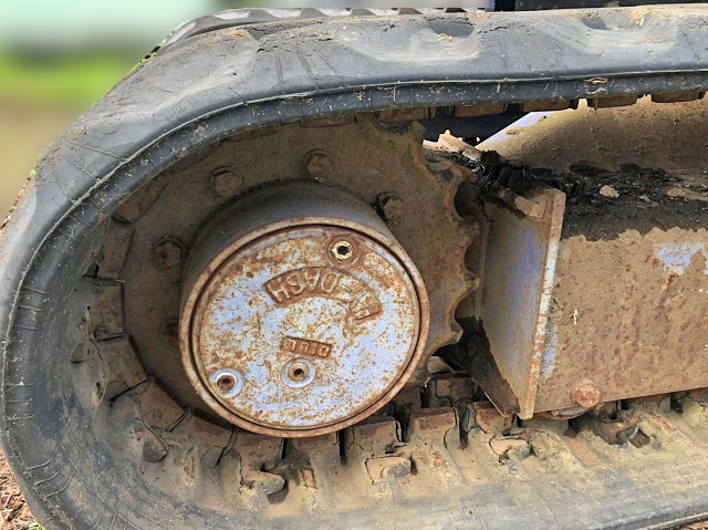 コマツユンボ（バックホー）[写真18]